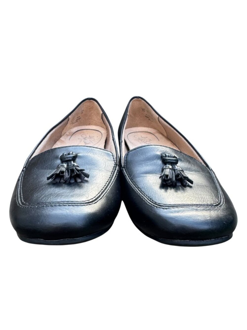 Life Stride Ballad Black Loafers Flats Womens Size 7 Comfort Tassel Arch Support - Picture 7 of 15